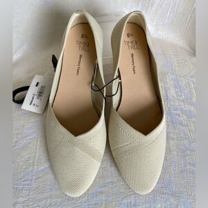 Time and Tru Knit Flats